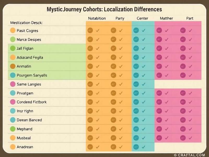 Localization Differences Chart